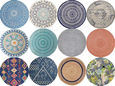 Random Round Rug 2• 12 Swatches • Download Please If You Using My Cc