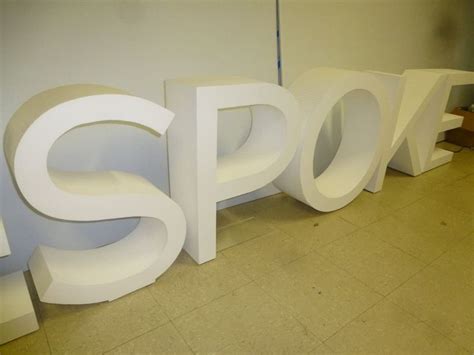 Eps Foam Dimensional Letters Logo By Wecutfoam Foam Sculpture Foam