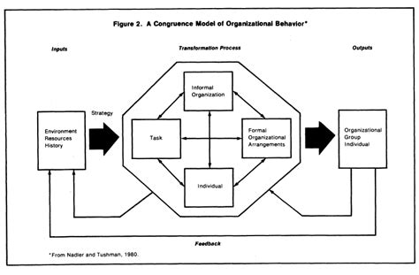 nadler and tushman congruence model