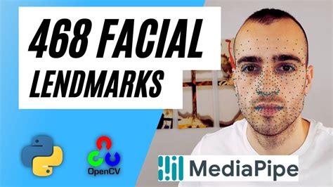 Facial Landmarks Detection With Opencv Mediapipe And Python