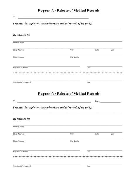 Medical Records Request Form Download Free Documents For Pdf Word
