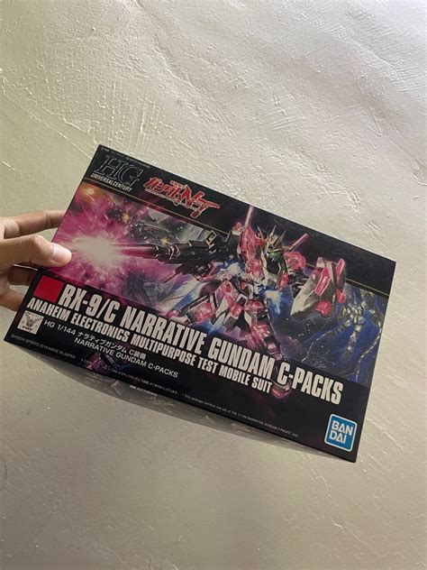 Hg Narrative Gundam C Packs Hobbies And Toys Toys And Games On Carousell