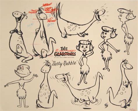 Betty Rubble Classic Cartoon Characters Cartoon Character Design