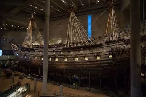 Sunken Warship Vasa Sunk 1628 Raised 1961 Vasa Warship Vasa Ship