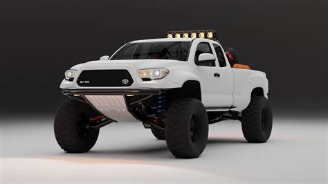 Toyota Tacoma 2018 Baja Edition 3d Model Cgtrader