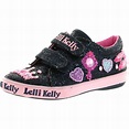 Lelli Kelly Girls LK8118 Glitter Canvas Fashion Sneakers, Blue/Navy ...