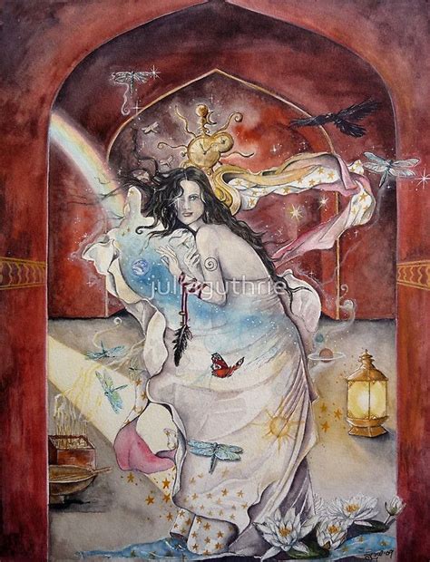 Maya Goddess Of Illusion Poster By Juliaguthrie Maya Art Illusions