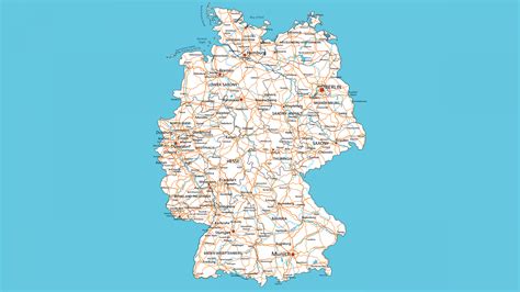 Karta Njemačke