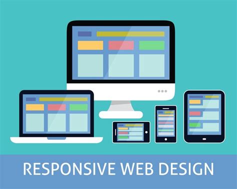 Premium Vector Responsive Web Design Concept
