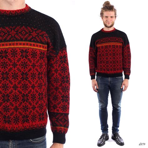 Mens Fashion Inspiration Nordic Sweater Men