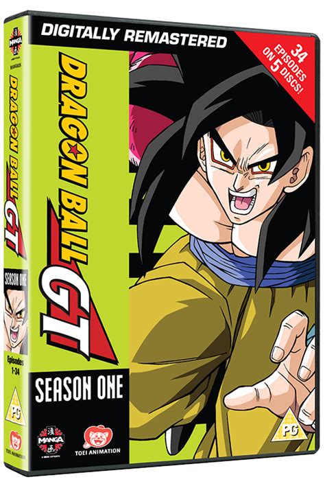 Support characters in dragon ball z: Dragon Ball GT Season 1 (Episodes 1-34) on DVD