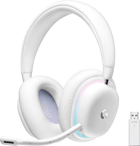 Logitech G735 Wireless Gaming Headset White Mist Walmart