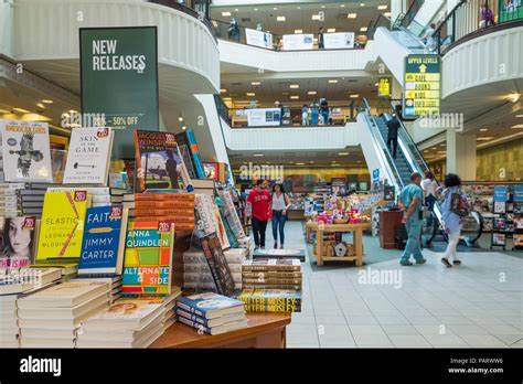 Inside the Barnes & Noble Bookstore in The Grove at the Farmers Market
