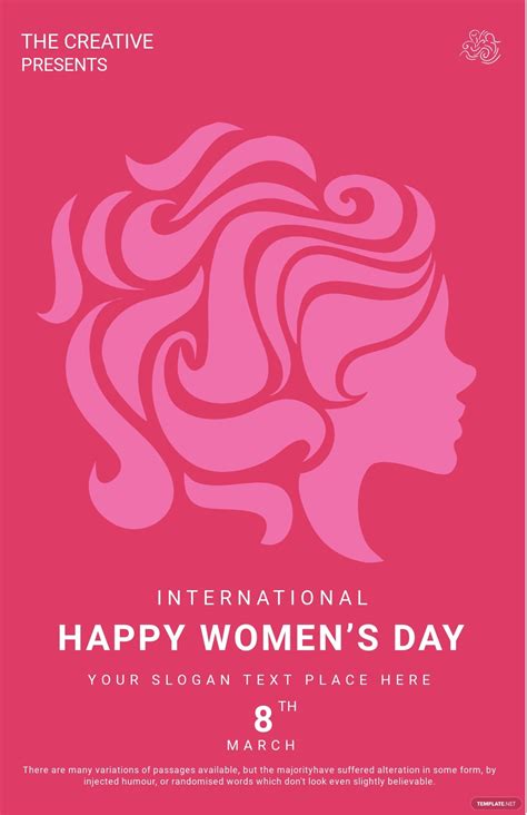 customize womens day poster template [free ] outlook psd