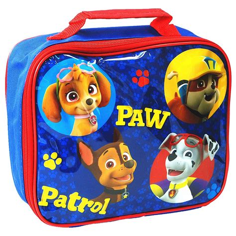 Nick jr paw patrol with chase marshall and rubble red and yellow backpack and lunch bag combo houston kids fashion clothing free shipping the woodlands texas. Paw Patrol Umbrella Set School Bag, Lunch Bag Sandwich Box ...