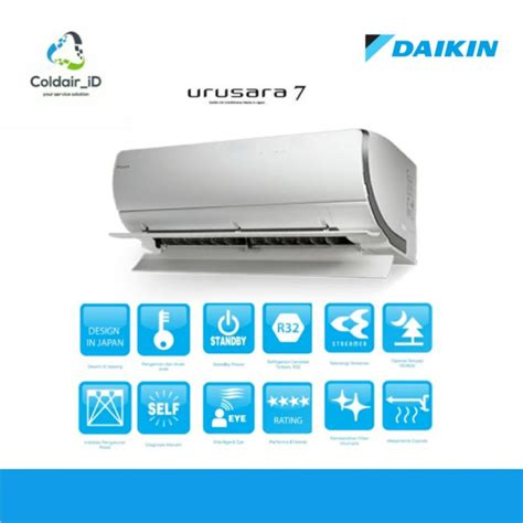 Jual Ac Ac Daikin Daikin Urusara Inverter Pk Shopee Indonesia