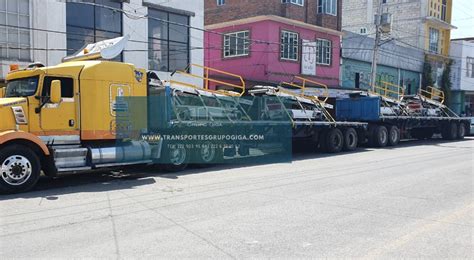 Transporte De Carga En Plataformas De 40 48ft Y Full En Puebla México