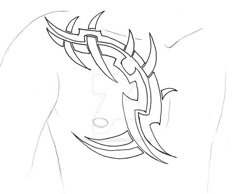 Chest Tattoo Drawing At Getdrawings Free Download