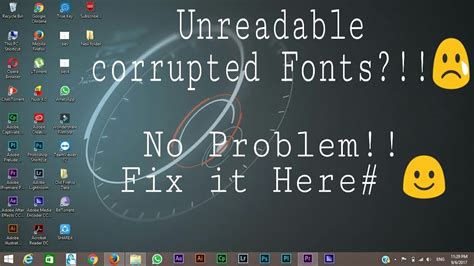 Fix Corrupted Unreadable Fonts On Windows 7 881 10 And Restore The