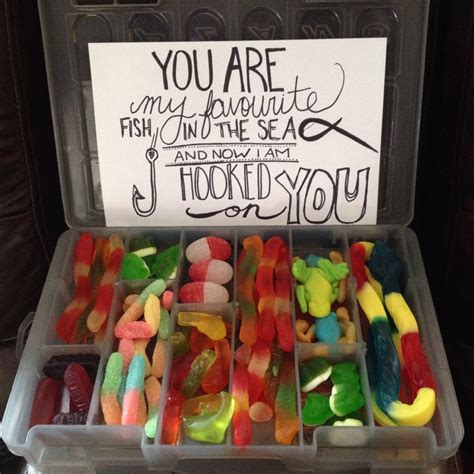 It will also make a one of the best home made father's day gift ideas. Gummy tackle box | Diy gifts for men, Valentines gifts for ...
