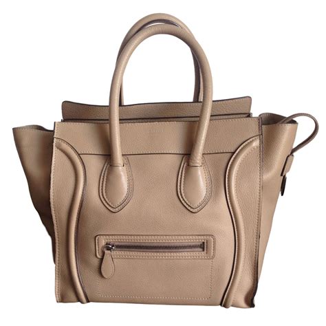 Large Beige Designer Handbags For Women Paul Smith