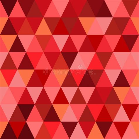 Abstract Geometric Vector Background With Color Car Triangle Pattern