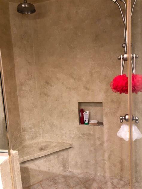 Painted Shower Walls