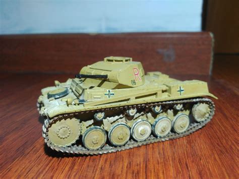 Another Photo Of My First Kit Tamiya Panzer Ii R Modelmakers