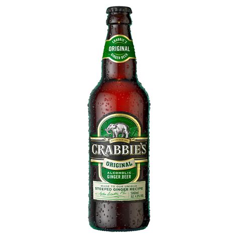 Crabbies Original Alcoholic Ginger Beer 500ml Beer Iceland Foods