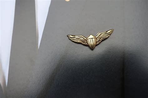 Pilot Wings Gold Lapel Pin Lapelpinplanet