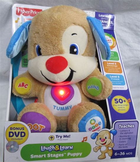 Fisher Price Laugh And Learn Smart Stages Puppy Learning Musical Baby Toy
