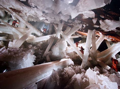 Cave Of Crystals Giant Crystal Cave At Naica Mexico Geology In