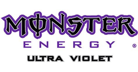 Purple Monster Energy Drink Symbol