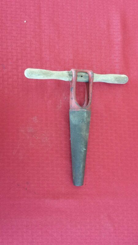 Coopers Vintage Winemaking Cast Iron Bung Hole Auger Antique Price Guide Details Page