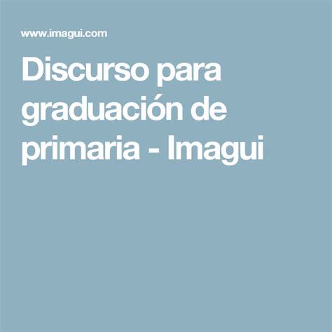 Lista Imagen De Fondo Discursos De Graduacion De Primaria Para