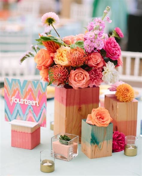 It will look great if you put the picture frame on the ceiling or make a cute coffee table. 25 Stunning DIY Wedding Centerpieces to Make on a Budget ...