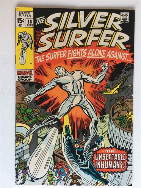 Marvel Comics The Silver Surfer 18 Jack Kirby Art