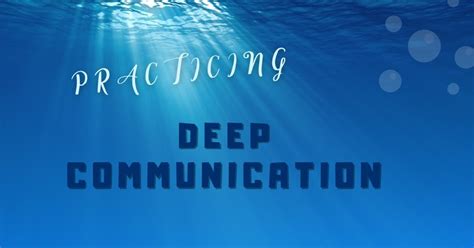 how to have deep conversations jacqueline hogan counselling
