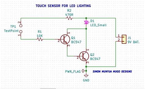 Simple Touch Sensor For Led Lighting Share Project Pcbway