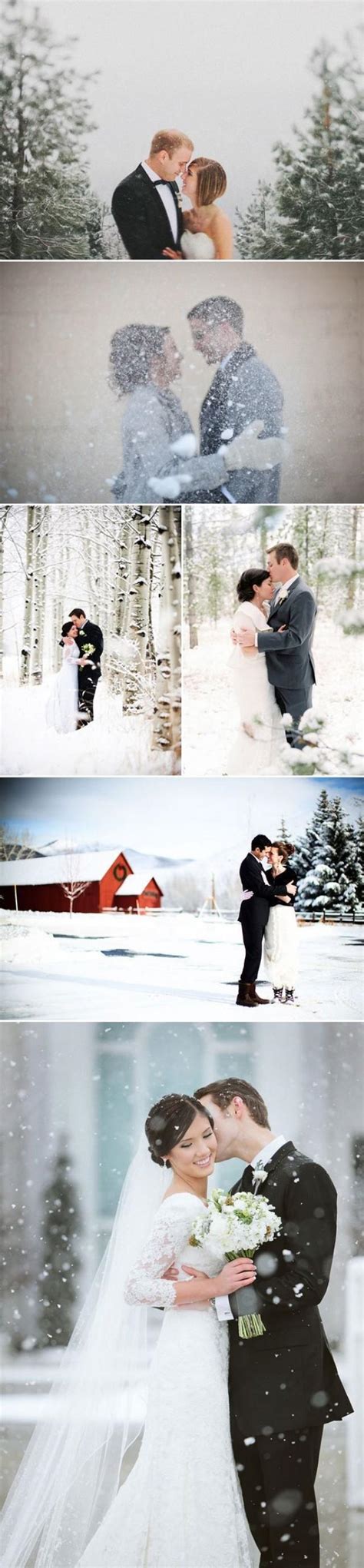 Wedding Theme 23 Dreamy Winter Wedding Photos 2372143 Weddbook