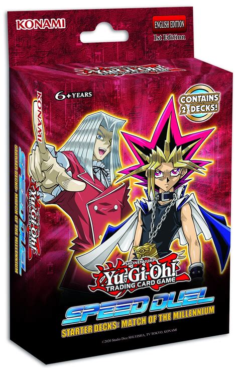Yu Gi Oh Trading Card Game Speed Duel Starter Decks Match Of The Mil