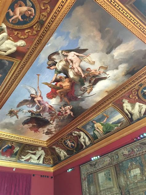 Mural Ceiling Painting Louvre Paris Baroque Painting Classic