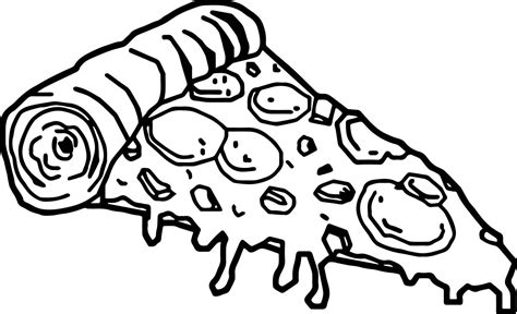 Pizza Coloring Pages Printable