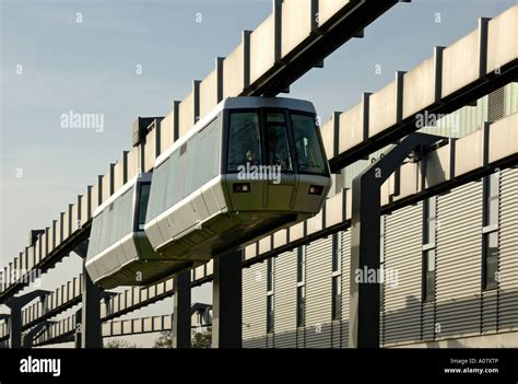 Skytrain Passing The Maintenance Depot Duesseldorf International