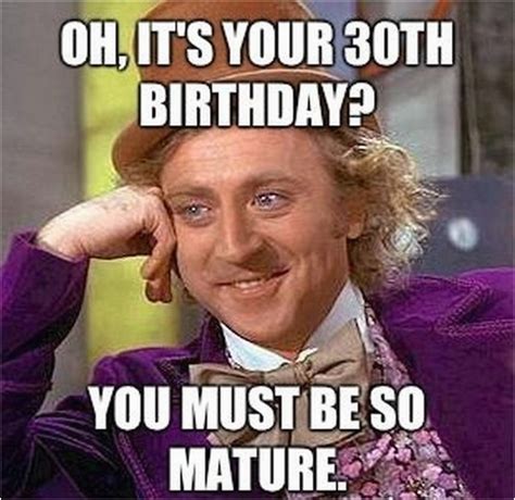 Funny 30th Birthday Meme Birthdaybuzz
