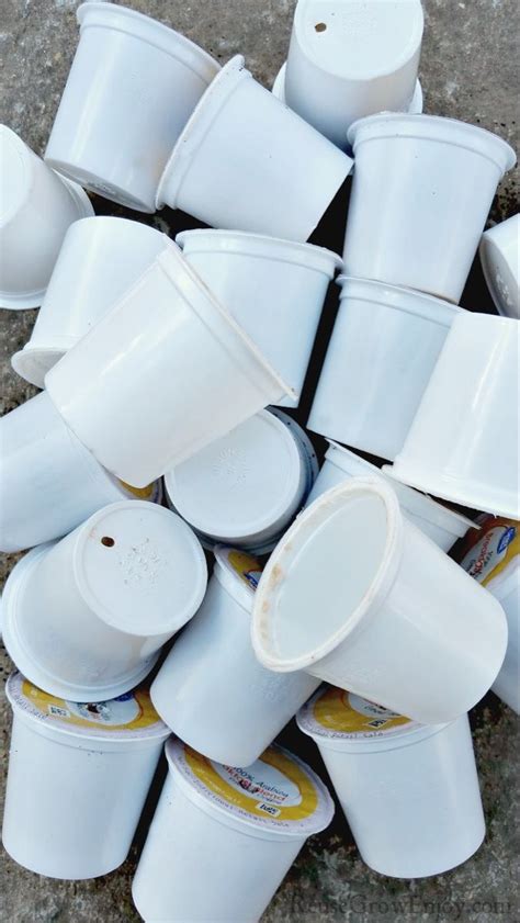 Reuse A K Cup Ways To Reuse Upcycle Used K Cups Reuse Grow Enjoy Artofit