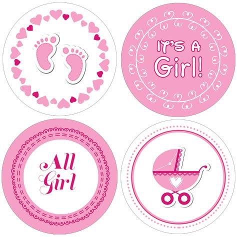 Free Printable Baby Girl Shower Gift Tags My XXX Hot Girl