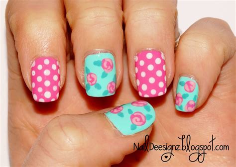 Naildeesignz Shabby Chic Nail Art