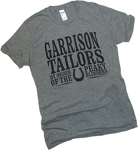 Peaky Binders Garrison Tailors Adult T Shirt Clothing