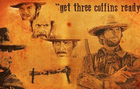 1366x768px 720p Free Download Evil Western Bad Clint Eastwood Good Clinton The Good